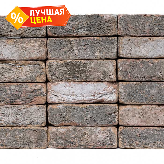 Кирпич облицовочный ENGELS Toscane antiek, 214х103х66 мм