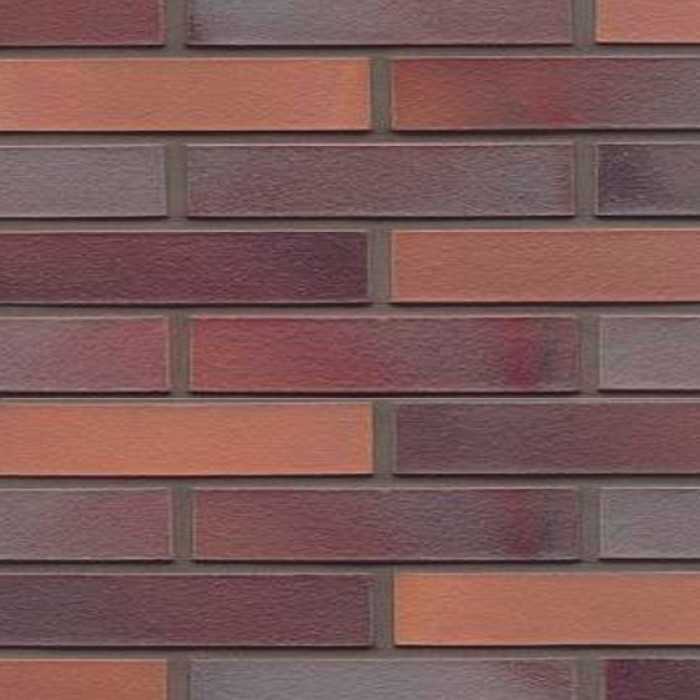 Кирпич клинкерный Muhr 12 Blaurot-bunt рустик, 290х90х40 мм