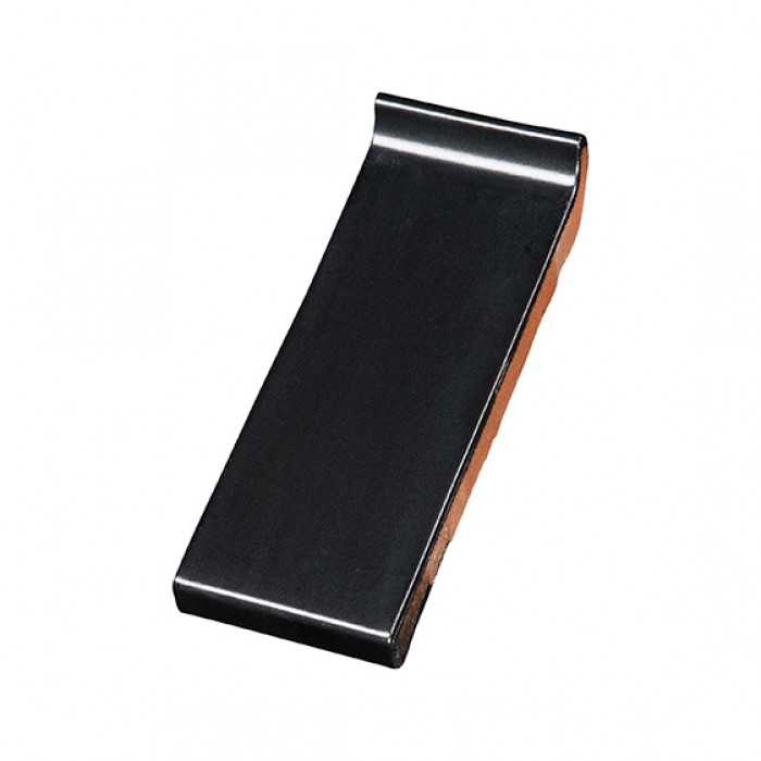 Клинкерный водоотлив Terca Black глазурованный, 280х105х30 мм